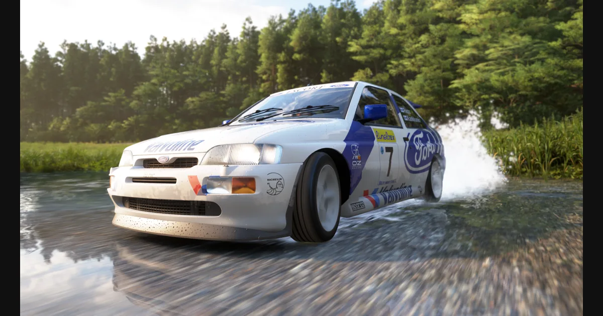 Упоминание культового Ford Escort RS Cosworth 1992 года